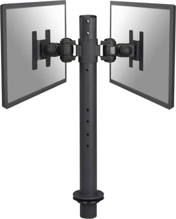 Neomounts by Newstar FPMA-D050DBLACK 2-násobný stolový držiak monitoru  25,4 cm (10") - 76,2 cm (30") výškovo nastaviteľ