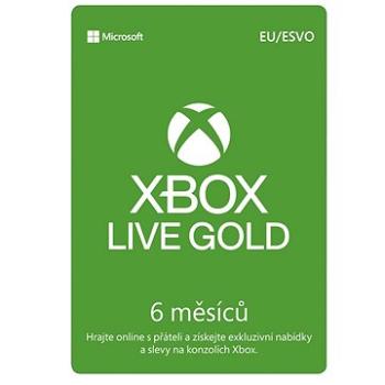 Xbox Live Gold - 6 mesačné členstvo (S3T-00005)