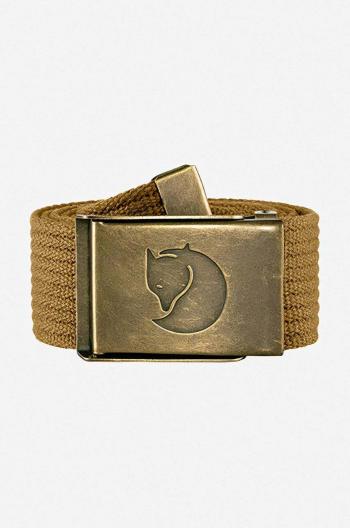 Opasok Fjallraven Canvas Brass Belt F77297.232-232, béžová farba