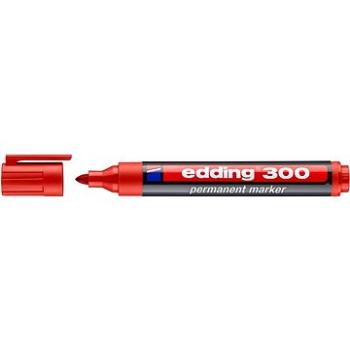 EDDING 300 permanentný, červený (4-300002)
