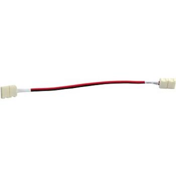 Solight prepojovací kábel pre LED pásy, 8 mm zacvakávací konektor na obidvoch stranách, 1 ks, vrecko (WM79)