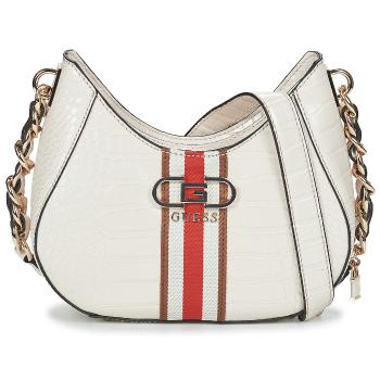 Guess  NELKA TOP ZIP CROSSBODY  Tašky cez rameno Béžová