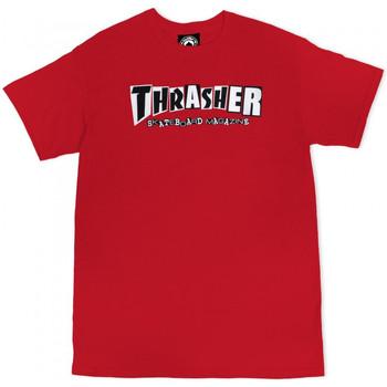 Thrasher  Tričká a polokošele T-shirt baker  Červená