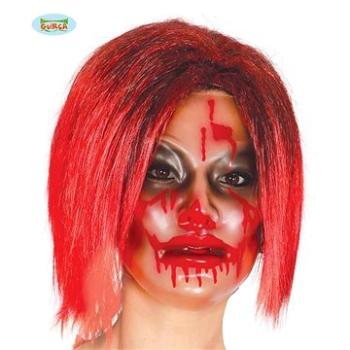 Maska plast priehľadná horor – žena – halloween (8434077027929)