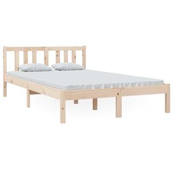 Rám postele masívne drevo 120 × 200 cm, 814879