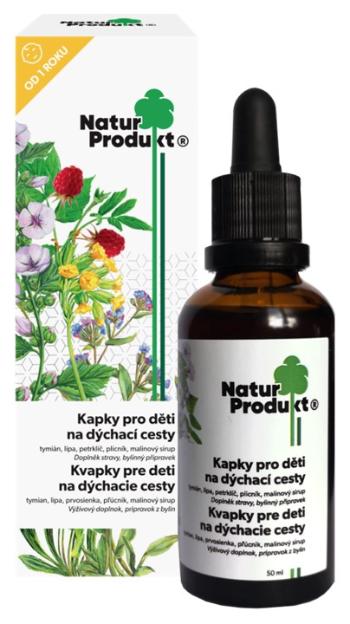 Naturprodukt Kvapky pre deti na dýchacie cesty