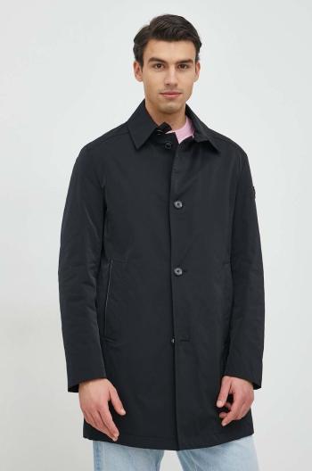 Kabát Joop! pánsky, čierna farba, prechodný