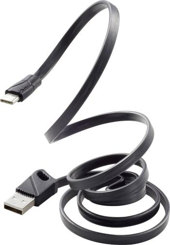 Renkforce #####USB-Kabel USB 2.0 #####USB-A Stecker, #####USB-C™ Stecker 1.00 m čierna