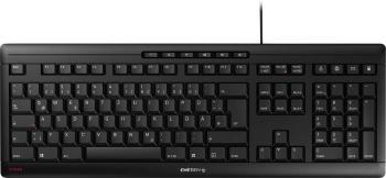 CHERRY Stream USB klávesnica nemecká, QWERTZ, Windows® čierna