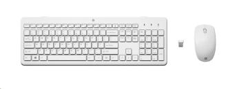 HP 230 Wireless Mouse and Keyboard Combo (White) WW - bezdrôtová klávesnica a myš