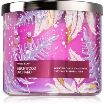 Bath & Body Works Birchwood Orchard vonná sviečka 411 g