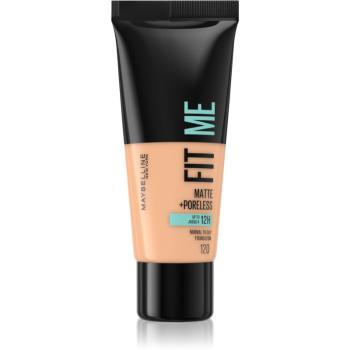 Maybelline Fit Me! Matte+Poreless zmatňujúci make-up pre normálnu až mastnú pleť odtieň 120 Classic Ivory 30 ml