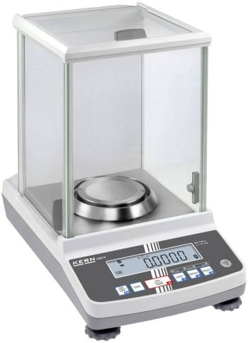 Kern ABS 320-4N analyzačná váha  Max. váživosť 320 g Rozlíšenie 0.1 g 230 V strieborná