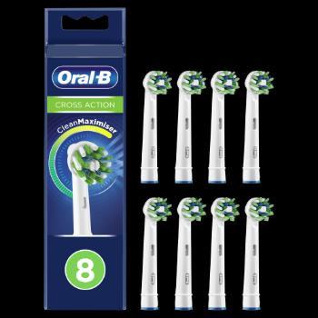 Oral-B Náhradné hlavice Cross Action 8 ks