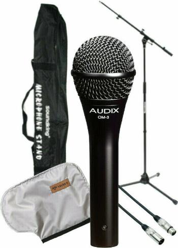 AUDIX OM3 SET Vokálny dynamický mikrofón