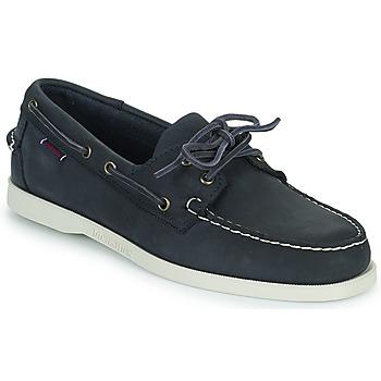 Sebago  Námornícke mokasíny PORTLAND CRAZY H  Námornícka modrá