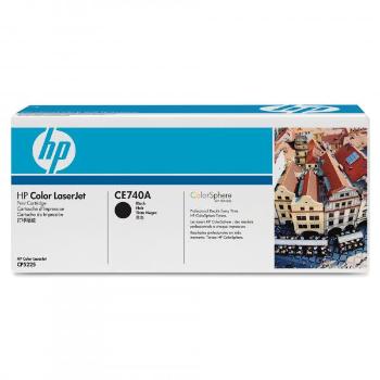 HP originál toner CE740A, black, 7000str., HP 307A, HP Color LaserJet CP5225, O