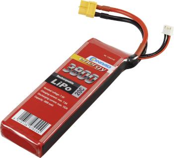 Conrad energy akupack Li-Pol 7.4 V 3800 mAh Počet článkov: 2 20 C SoftCase XT60