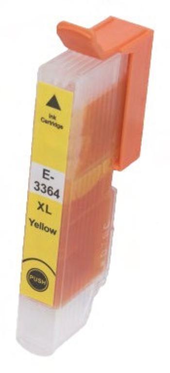 EPSON T3364 (C13T33644010) - kompatibilná cartridge, žltá, 14ml