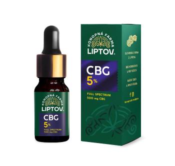 KonopnA farma Liptov CBG OLEJ 5% 10ml