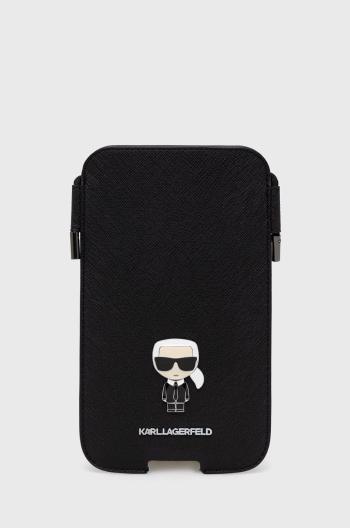 Obal na mobil Karl Lagerfeld 6,7'' čierna farba