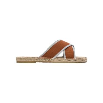 Paez  Sandals Crossed W - Linen Terracota  Sandále Oranžová