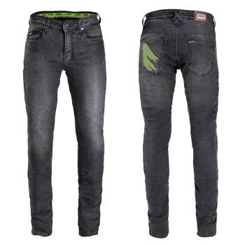Pánske moto jeansy W-TEC Leonard Farba čierna, Veľkosť S