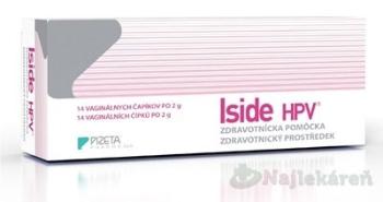 Iside HPV, vaginálne čapíky na liečbu pri víruse HPV, 14x2g