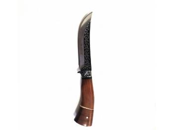 Turistický nôž so zdobenou čepeľou Kandar, 28,5 cm