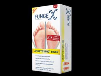 FungeX Jednorazové ponožky na podráždenú pokožku, 1 pár