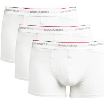 Dsquared  DCXC60040 Trunk Tri-Pack  Boxerky Biela