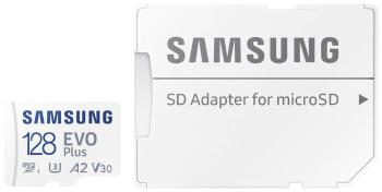 Samsung EVO Plus SDXC karta 128 GB Class 10, Class 10 UHS-I, UHS-I, v30 Video Speed Class výkonnostný štandard A2, vr. S