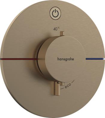 Sprchová batéria Hansgrohe ShowerSelect Comfort S bez podomietkového telesa kartáčovaný bronz 15553140