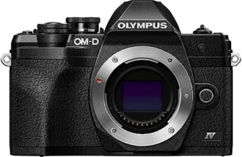 Olympus OM-D E-M10 Mark IV digitálny fotoaparát 21.8 Megapixel  čierna  4K video, stabilizácia obrazu, pätice na blesk,