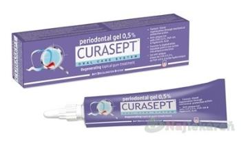 CURASEPT Regenerating 0,5% parodontálny gél, 30ml