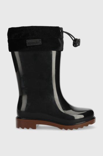 Detské gumáky Melissa Rain Boot Iii Inf čierna farba