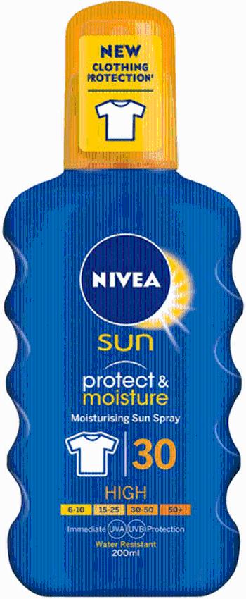 Nivea Sun Sprej Na Opalovanie SPF 30 200Ml