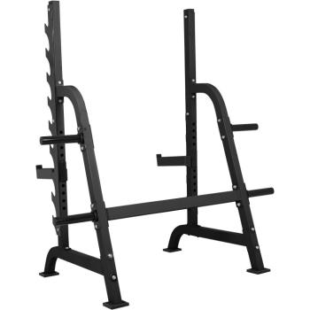 Gorilla Sports Stojan na drepy Power Squat Rack, 186 cm