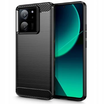 Tech-Protect Carbon kryt na Xiaomi 13T / 13T Pro, čierny