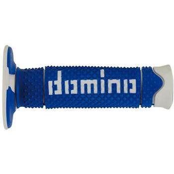 Domino gripy A260 offroad dĺžka 120 mm, modro-biele (M018-154)