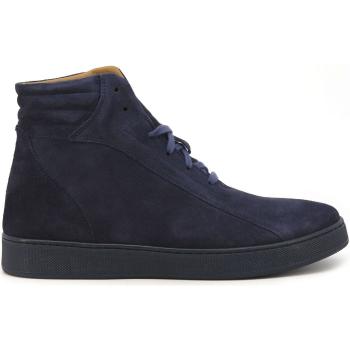 Duca Di Morrone  Tommaso - Suede Blue  Čižmy Modrá