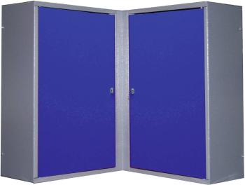 Küpper 70377 Rohová skriňa 2 dvere ultramarínová modrá (d x š x v) 60 x 60 x 60 cm
