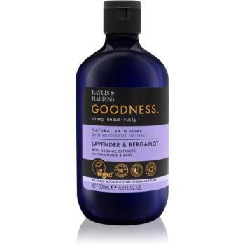 Baylis & Harding Goodness Sleep Beautifully pena do kúpeľa pre pokojný spánok Lavender & Bergamot 500 ml