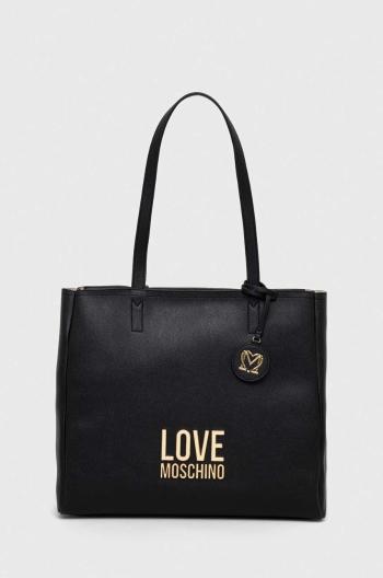 Kabelka Love Moschino čierna farba