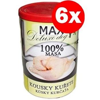 MAX deluxe kúsky kuraťa 400 g, 6 ks (8594025081660)