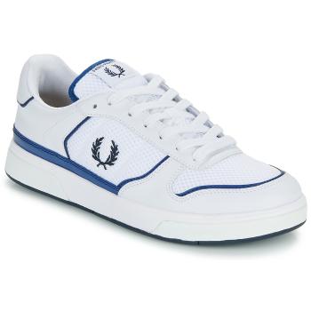 Fred Perry  B300 Leather / Mesh  Nízke tenisky Biela