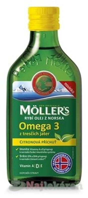 Möller's Omega 3 rybí olej citrón 0,25 l