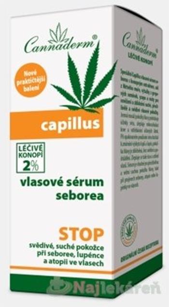 Cannaderm CAPILLUS - vlasové sérum seborea 40ml