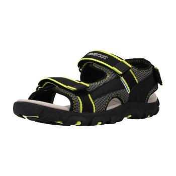 Geox  JR SANDAL STRADA A  Sandále Čierna