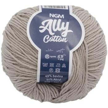 Ally cotton 50 g – 004 sivo-béžová (6800)